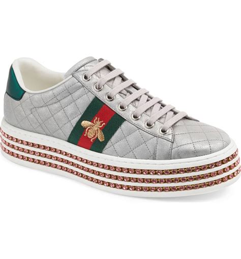 gucci new ace sneakers in gray|Gucci ace sneakers price increase.